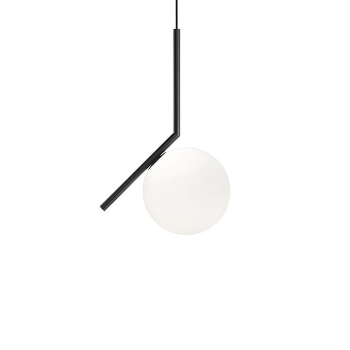 IC lights S1 pendant - Black, opal - Flos