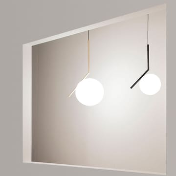 IC lights S1 pendant - Chrome, opal - Flos