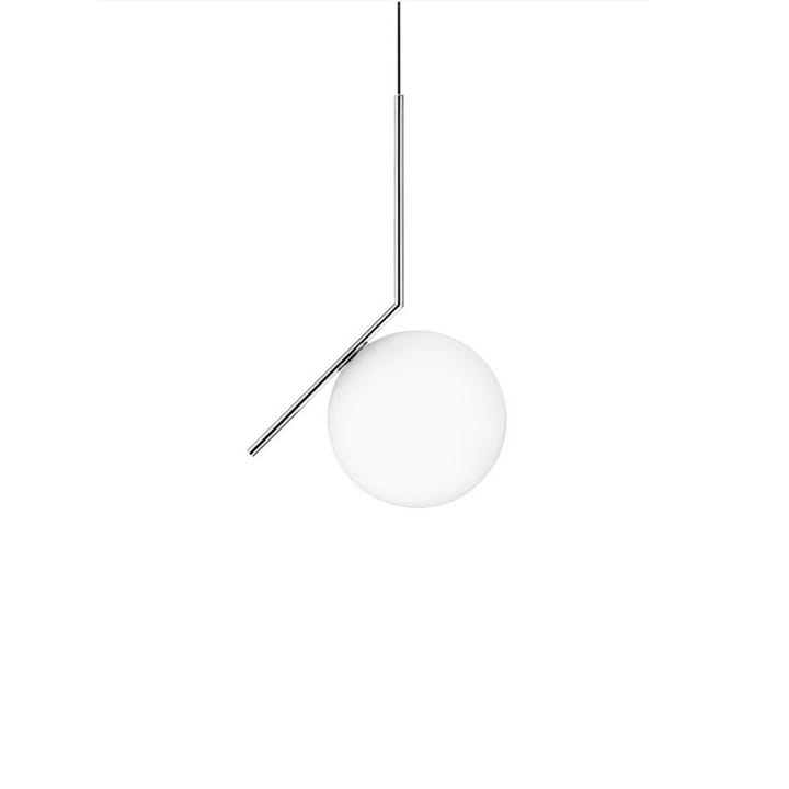 IC lights S1 pendant - Chrome, opal - Flos