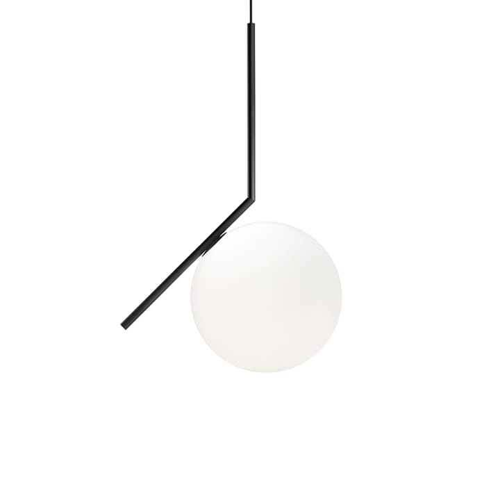 IC lights S2 pendant - Black, opal - Flos