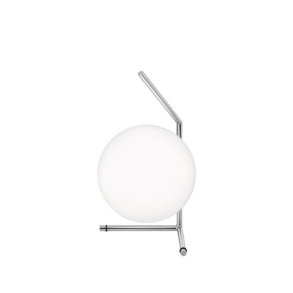 Flos IC lights T1 low table lamp Chrome, opal