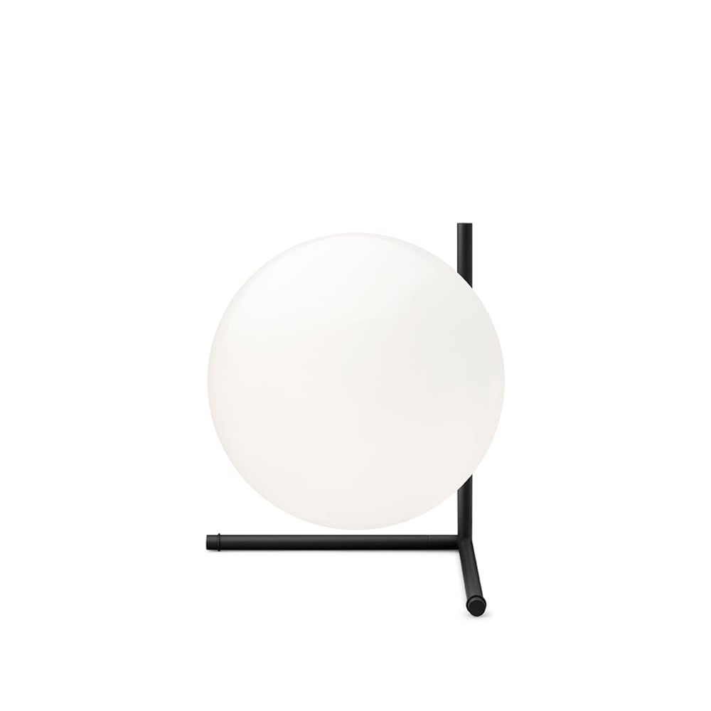 Flos IC lights T2 table lamp Black, opal