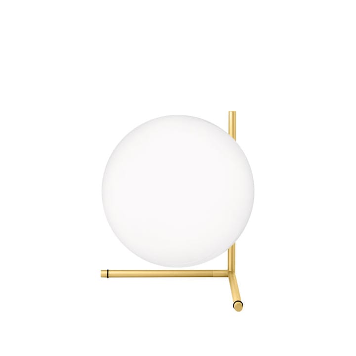 IC lights T2 table lamp - Brushed brass, opal - Flos