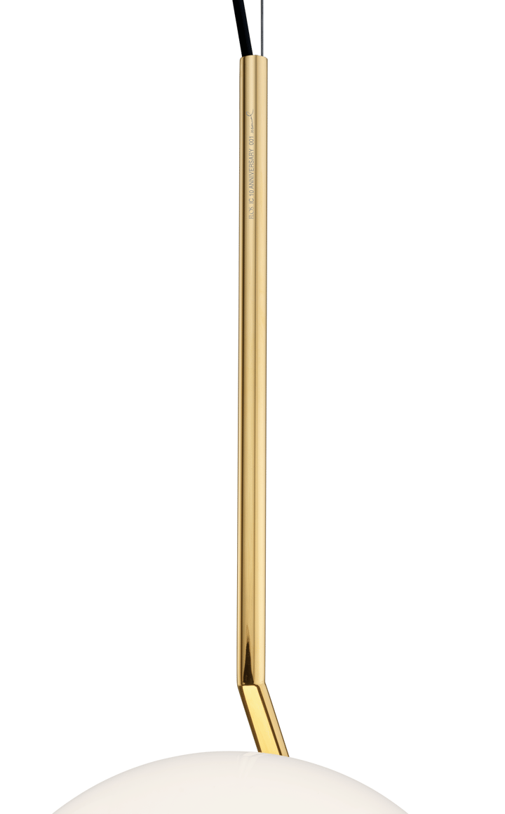 IC S3 pendant 102.8 cm, Gold Flos