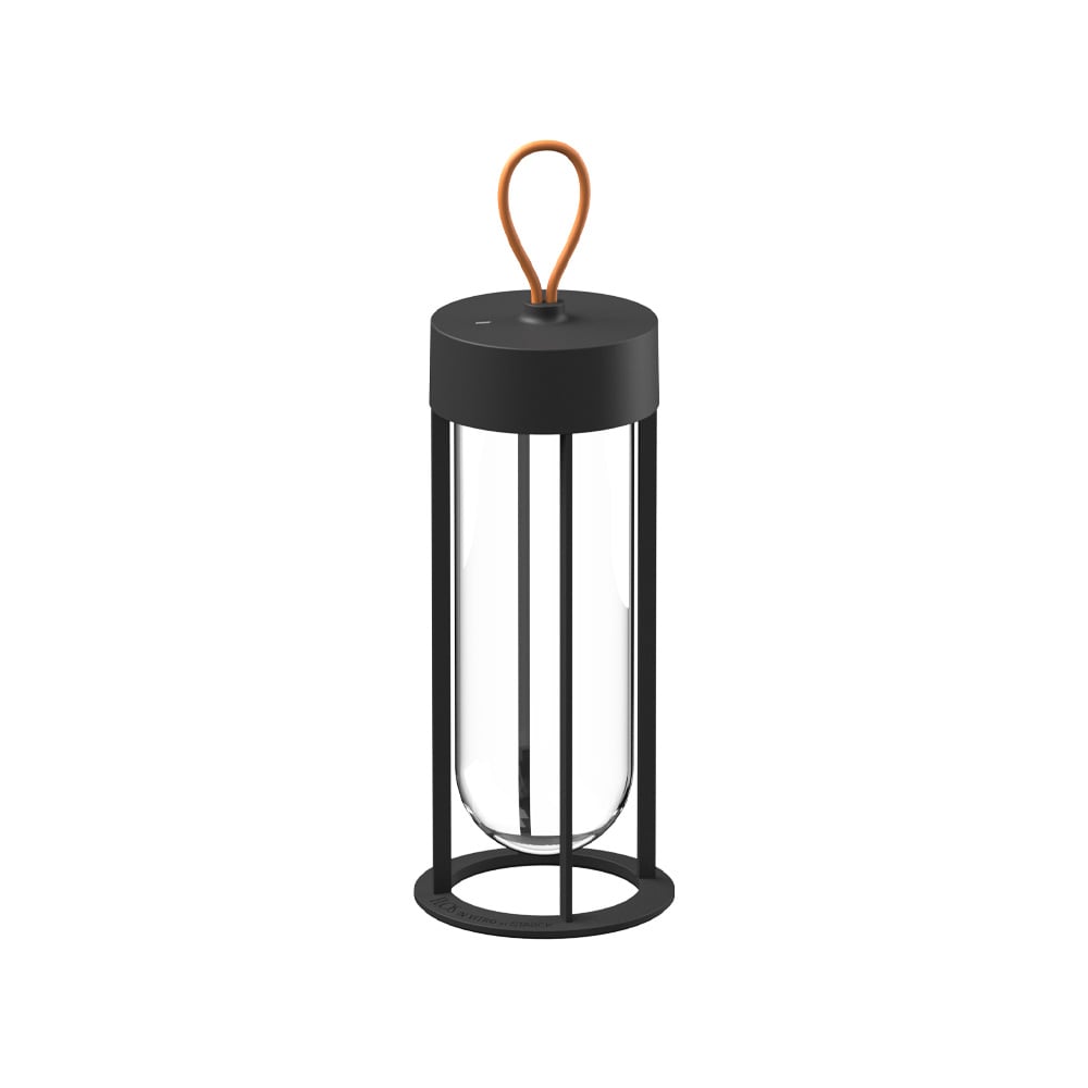 Flos In Vitro table lamp Black, 2700 kelvin