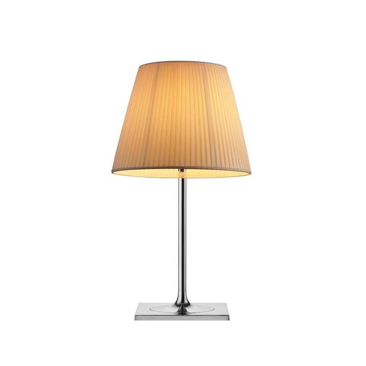 KTribe T2 table lamp - Aluminum, textile lampshade - Flos