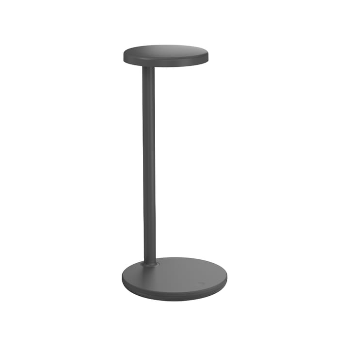 Oblique Qi table lamp - Anthracite - Flos