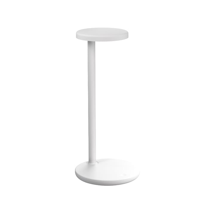 Oblique Qi table lamp - White - Flos