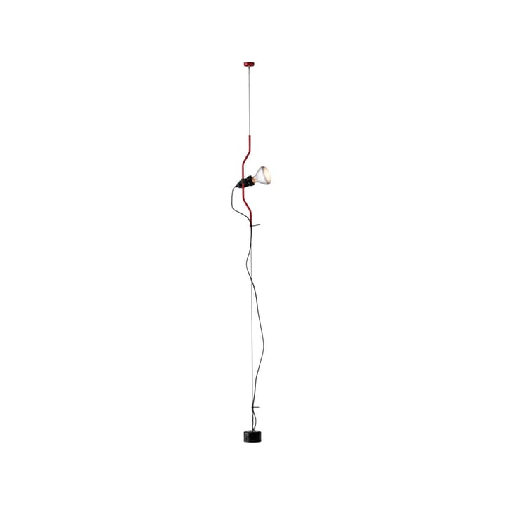 Parentesi floor and ceiling lamp dimmable - Red - Flos