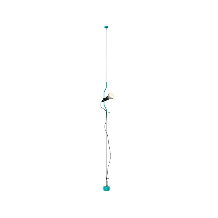 Parentesi floor and ceiling lamp dimmable - Turquoise - Flos