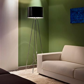 Ray F2 floor lamp - Black/chrome - Flos