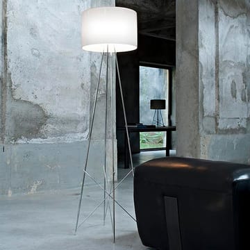 Ray F2 floor lamp - Black/chrome - Flos