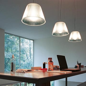 Romeo Moon S1 pendant - White/glass - Flos