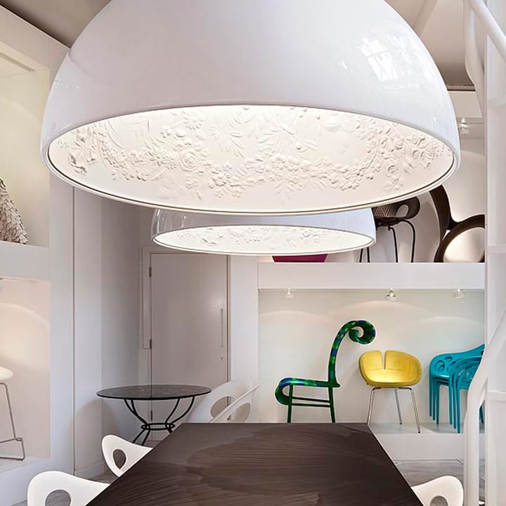 Skygarden 1 pendant - White gloss - Flos