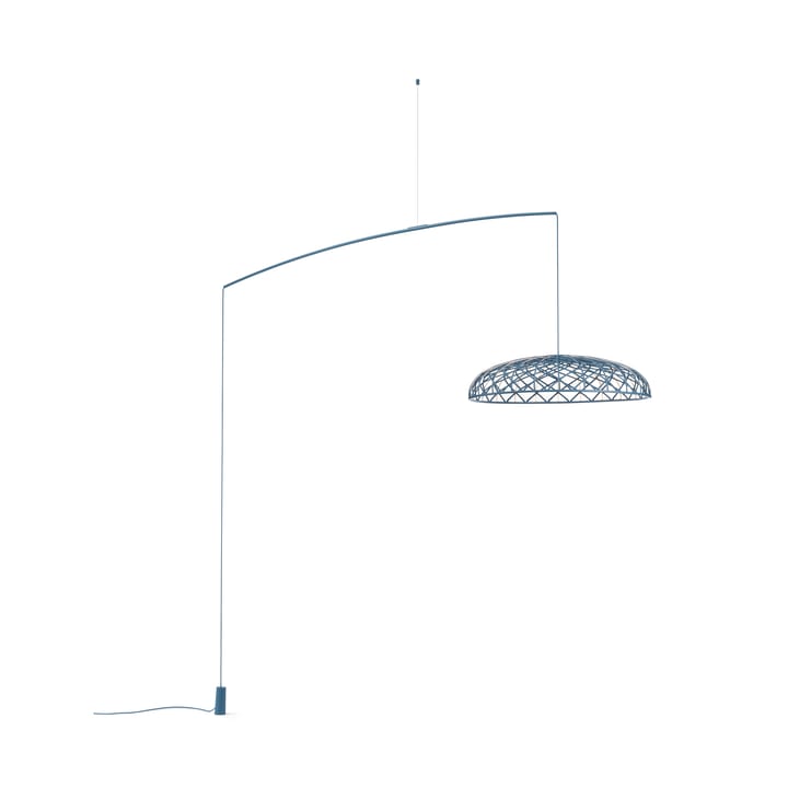 Skynest Motion floor lamp - Blue Tomaline - Flos