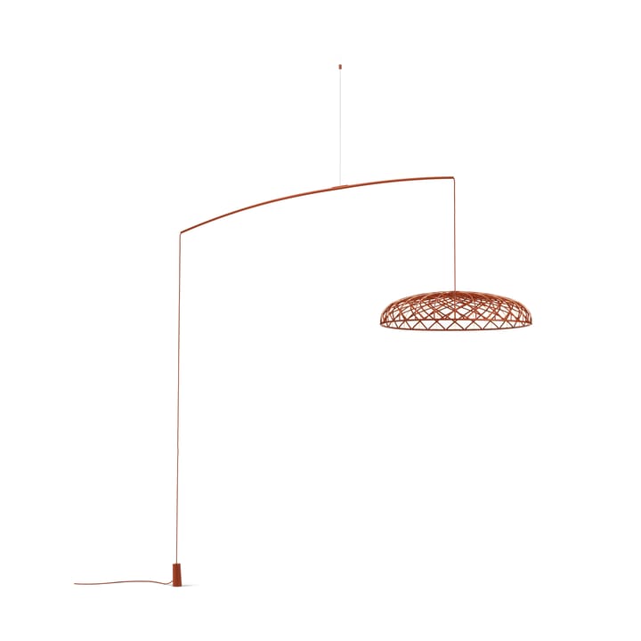 Skynest Motion floor lamp - Brick Red - Flos