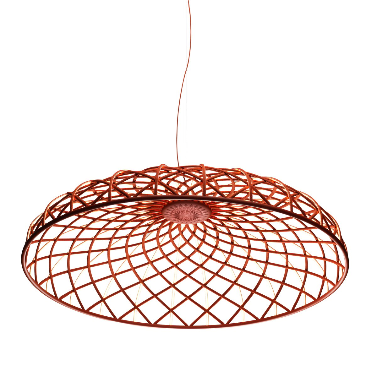 Flos Skynest Pendant S Brick red