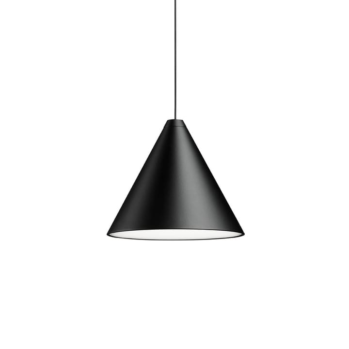 String Light Cone pendant - Black, 12m cable - Flos