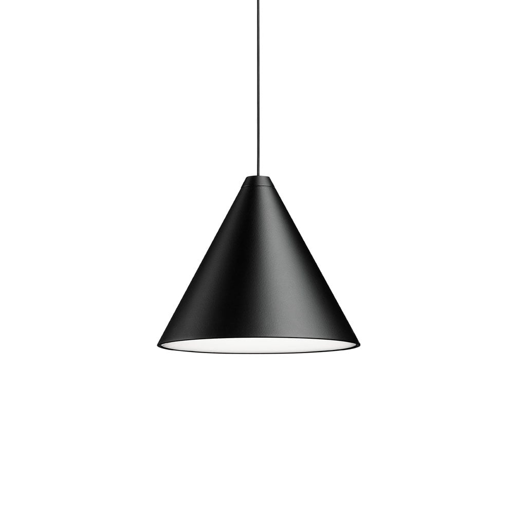 Flos String Light Cone pendant Black, 12m cable