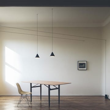 String Light Cone pendant - Black, 12m cable - Flos