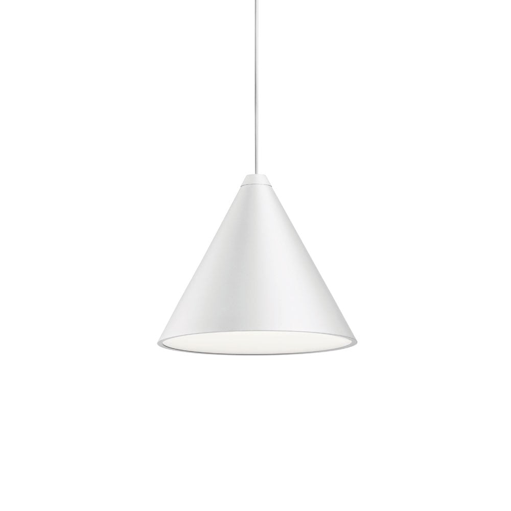 Flos String Light Cone pendant White, 12 m cable