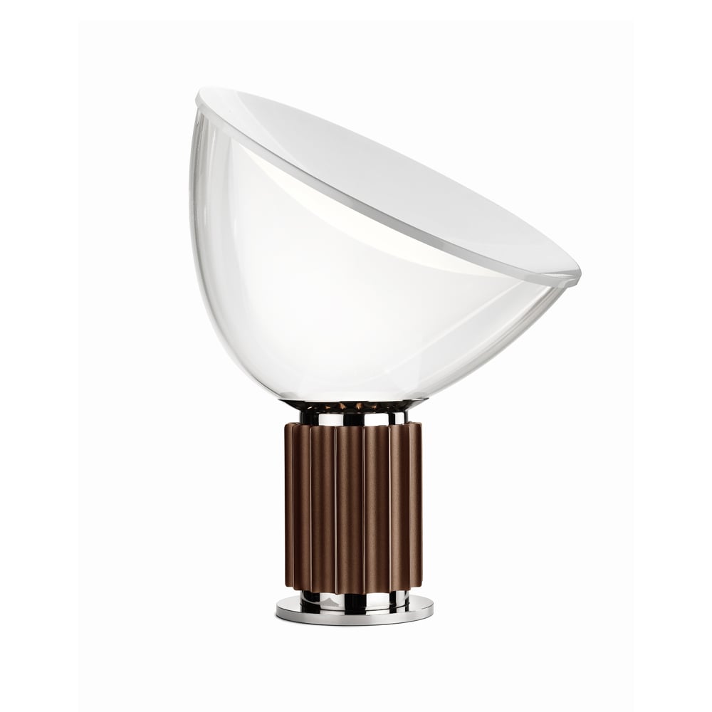 Flos Taccia PMMA table lamp Bronze, LED