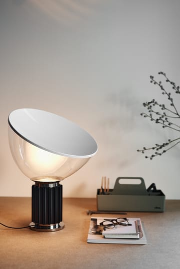 Taccia Small table lamp LED 48.5 cm - Black, glass dome - Flos