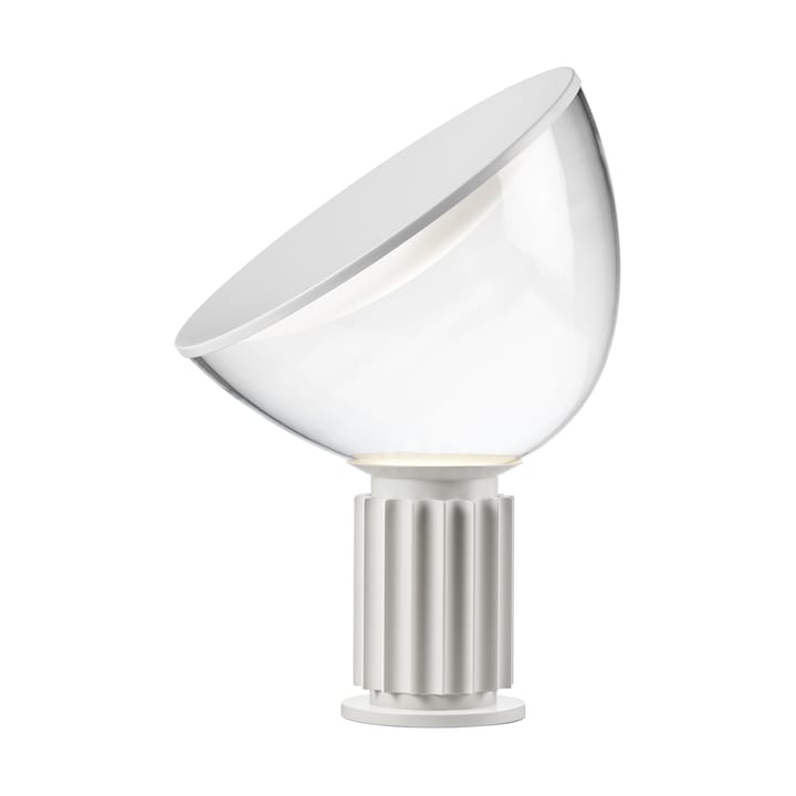 Taccia Small table lamp LED 48.5 cm - Matte white, glass dome - Flos