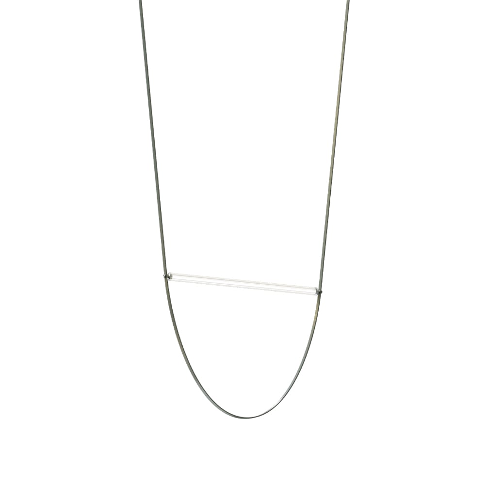 Flos Wireline pendant Forest green