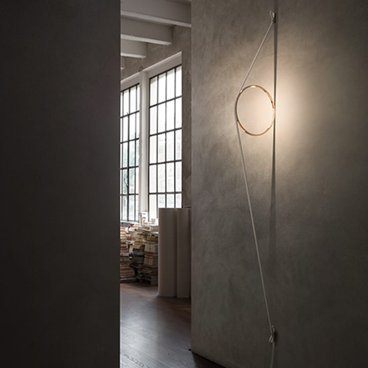 Wirering wall lamp - Grey/white - Flos