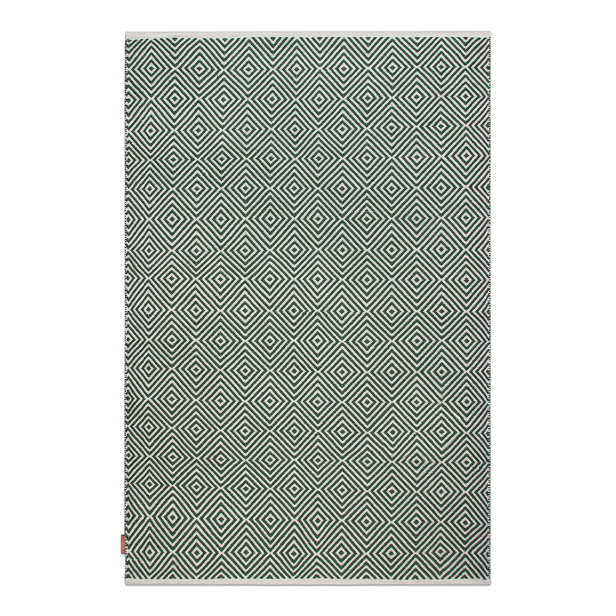 Formgatan Diamond rug  170x230 cm Green