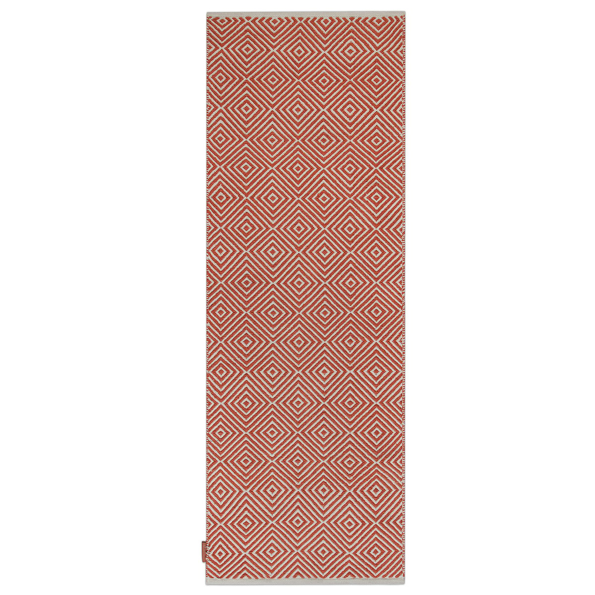 Formgatan Diamond rug  70x200 cm Burnt orange