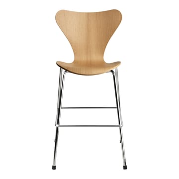 3177 Series 7 Junior chair chrome - Oak - Fritz Hansen