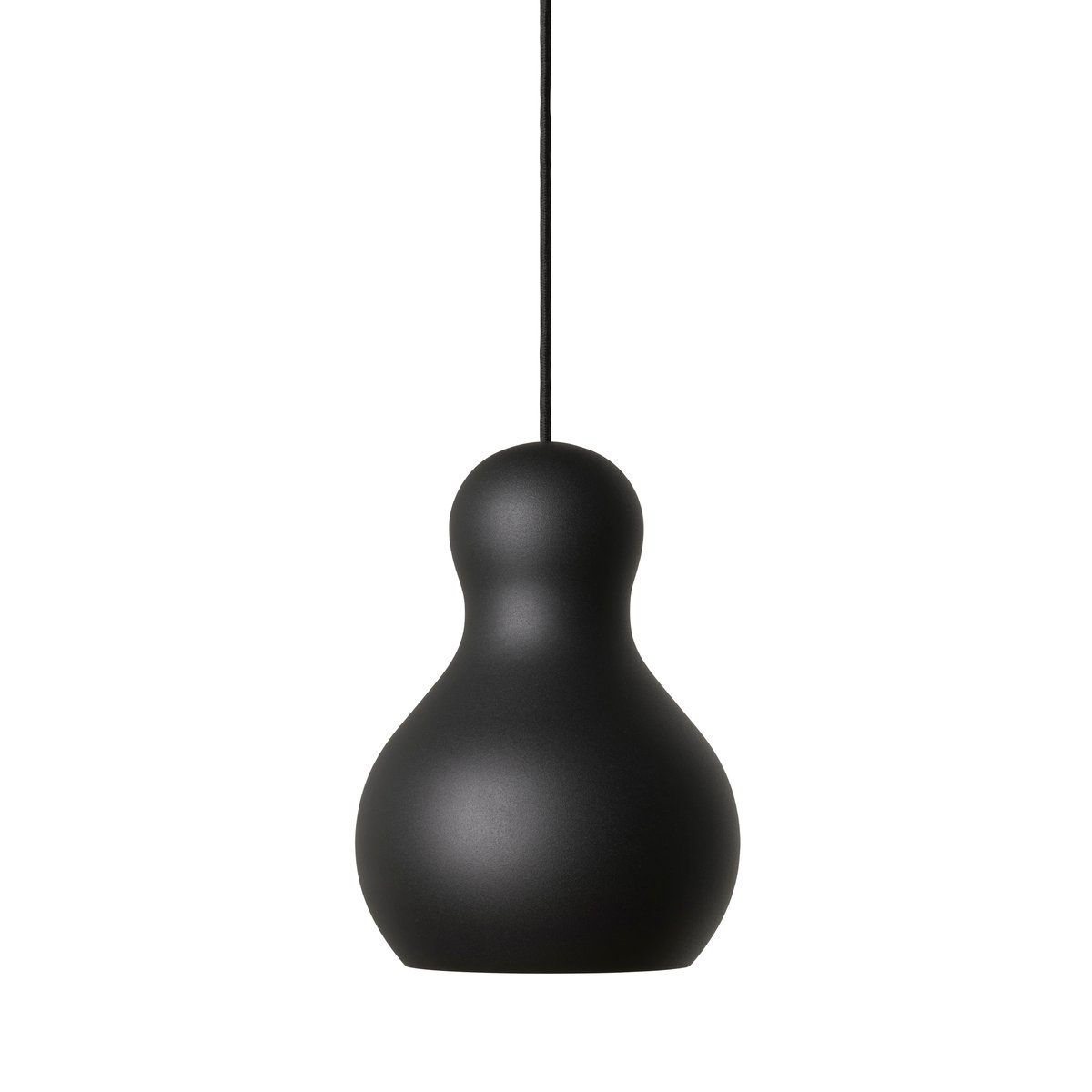 Fritz Hansen Calabash P1 pendant lamp matte black meteor