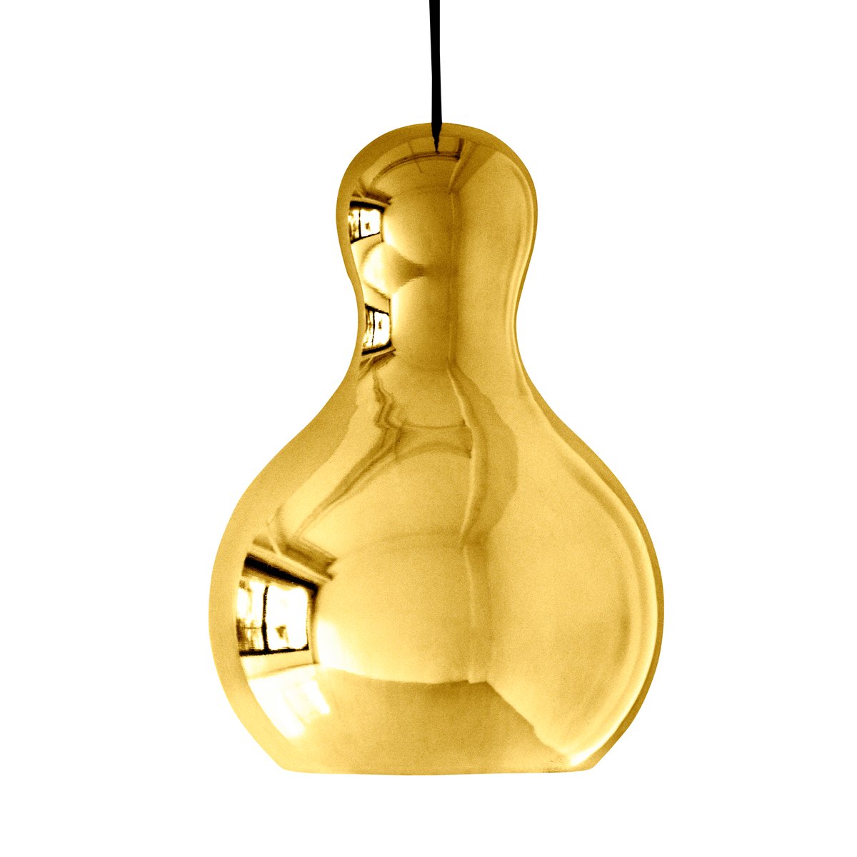 Fritz Hansen Calabash P2 pendant lamp Gold