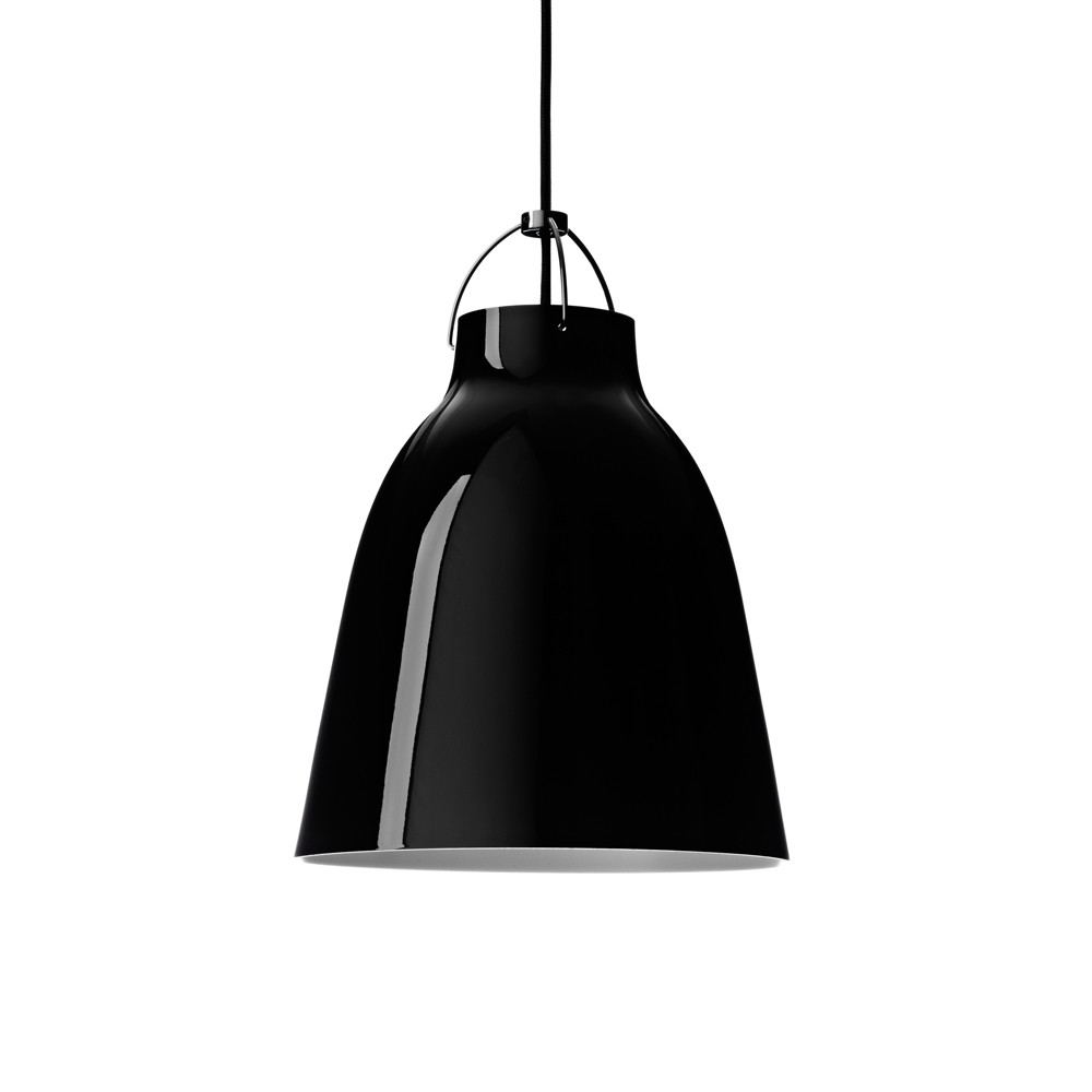 Fritz Hansen Caravaggio 2 pendant Black-black textile cord