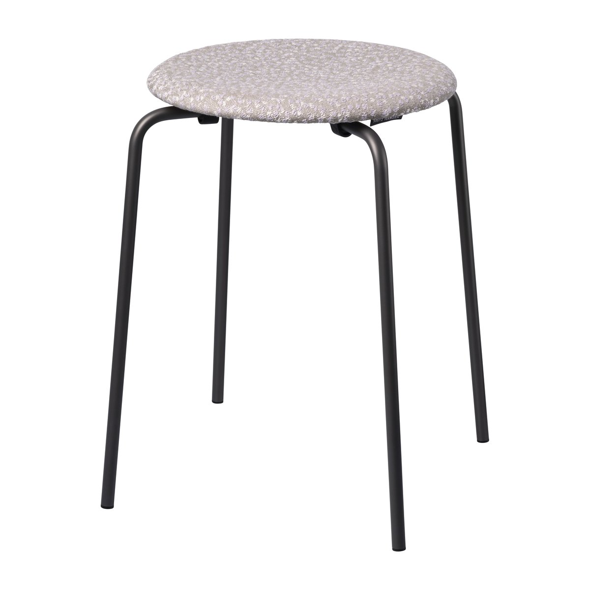 Fritz Hansen Dot stool fabric Grey-beige-white