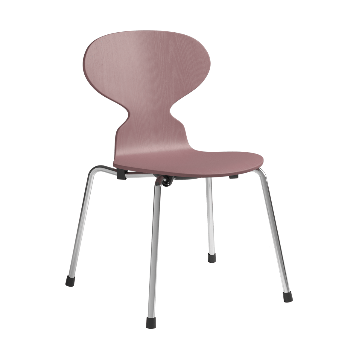 Fritz Hansen Myran children's chair Wild rose painted ash-chrome