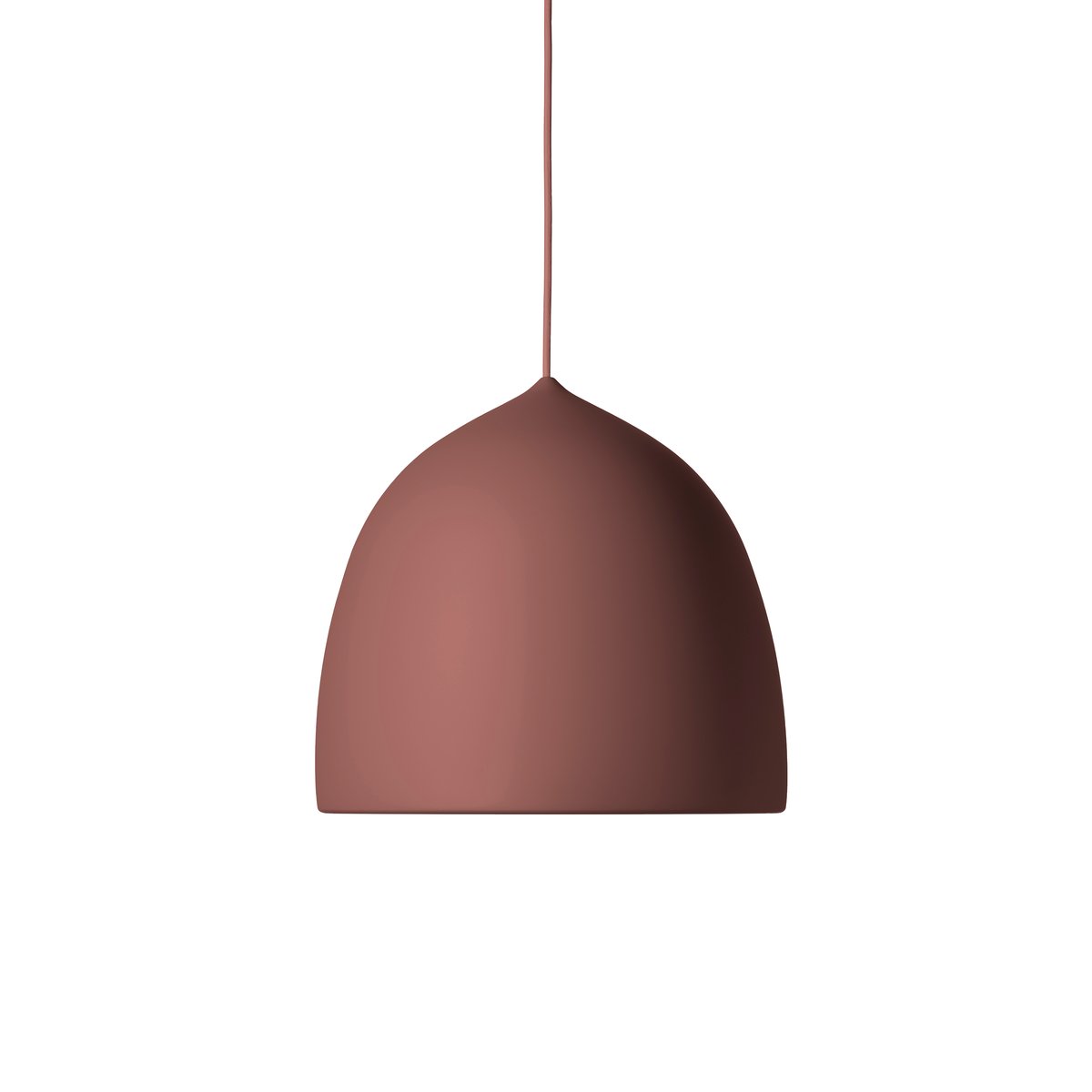 Fritz Hansen Suspence P1.5 pendant light Powder-burgundy