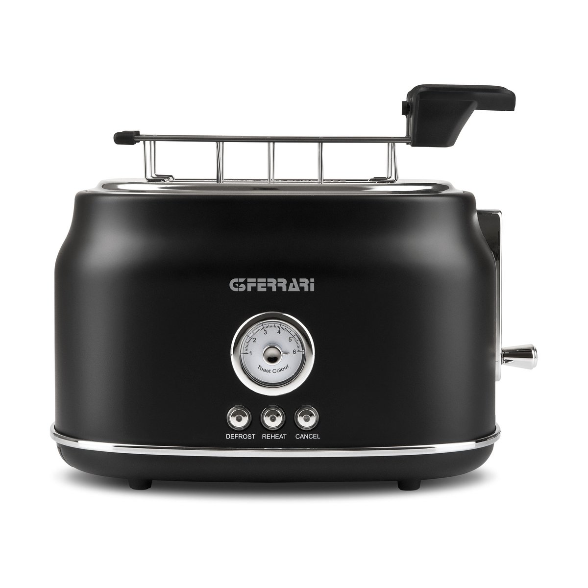 G3 Ferrari Artista Toaster 2 Slices Black