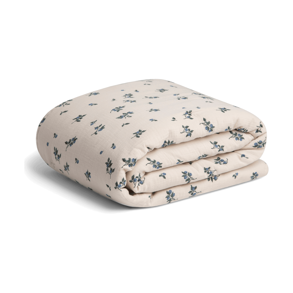 Garbo&Friends Blueberry Muslin padded blanket 100x140 cm