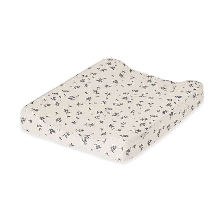 Blueberry satin quilted changing mat - 50x65x9 cm - Garbo&Friends