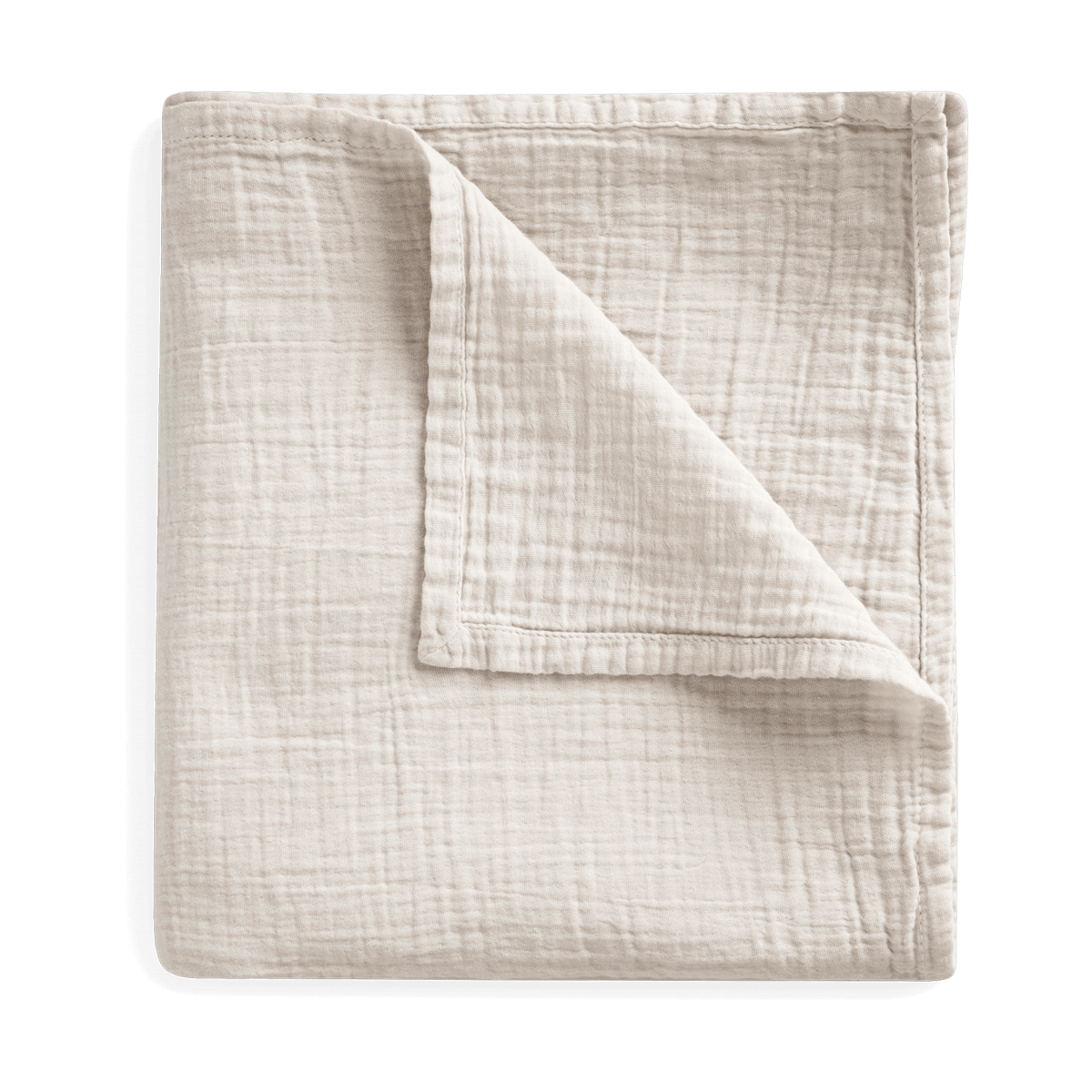 Garbo&Friends Eggshell Muslin Swaddle blanket 110x110 cm