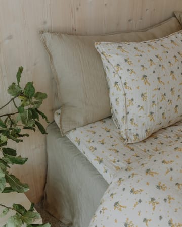 Mimosa Muslin fitted sheet - 180x200x30 cm - Garbo&Friends