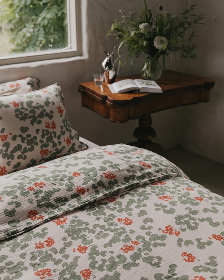 Pelargonium Muslin duvet cover double, 220x240 cm Garbo&Friends