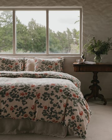 Pelargonium Muslin duvet cover double - 220x240 cm - Garbo&Friends