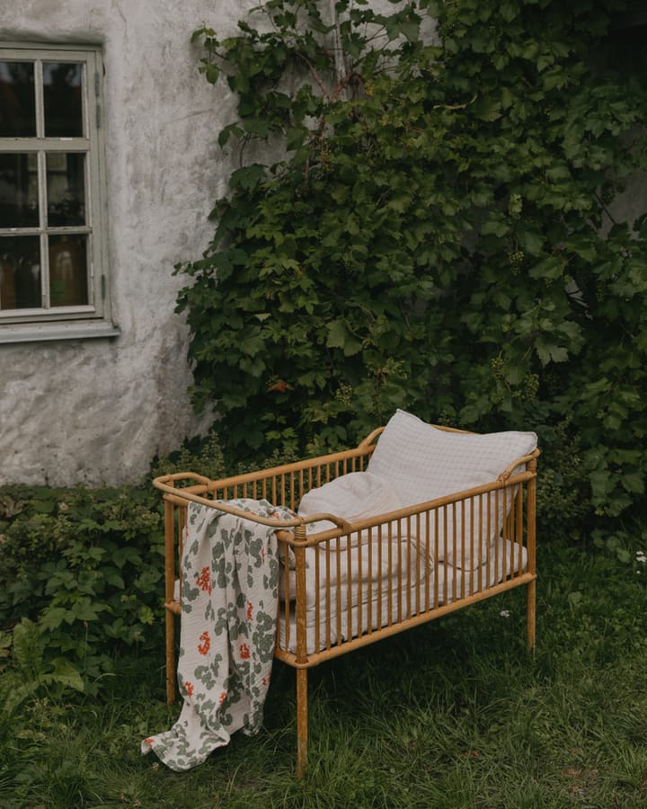 Pelargonium Muslin swaddle blanket, 110x110 cm Garbo&Friends