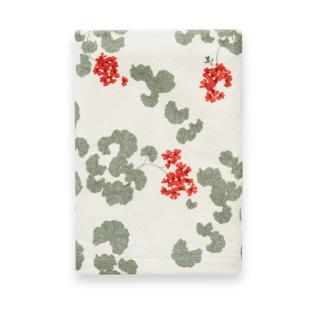 Pelargonium Terry bath towel - 70x140 cm - Garbo&Friends