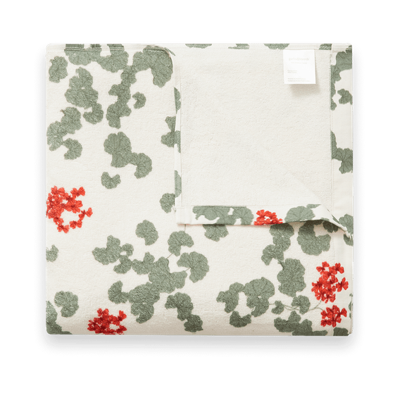 Pelargonium Terry beach towel, 100x150 cm Garbo&Friends