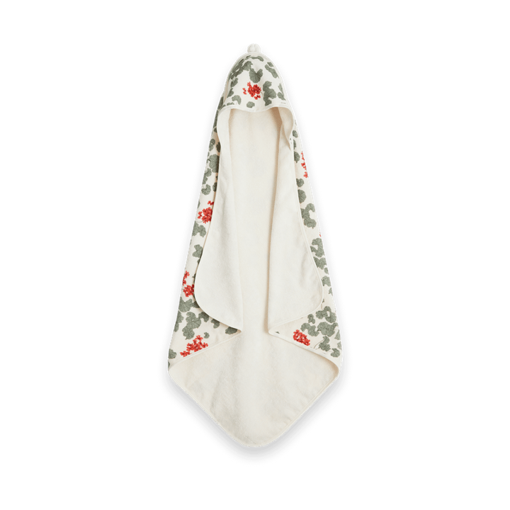 Pelargonium Terry hooded towel, 80x80 cm Garbo&Friends